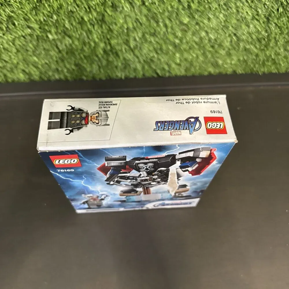 76169 LEGO MARVEL AVENGERS Thor Mech Armor Damaged Sealed Box